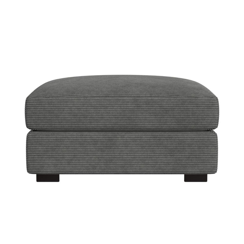 Picket House Furnishings -  Mesa Ottoman in Steno Charcoal - U-8540-9442-000 veiw 2