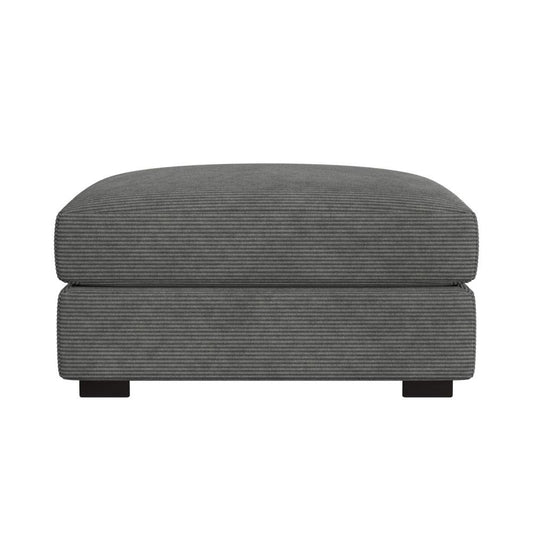Picket House Furnishings -  Mesa Ottoman in Steno Charcoal - U-8540-9442-000 veiw 2