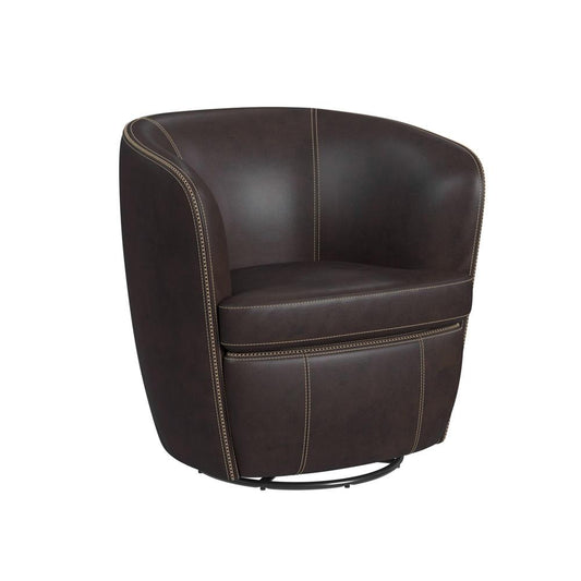 Picket House Furnishings -  Zenith Swivel Chair in Pebble Brown - U-5470-8200-101 veiw 1