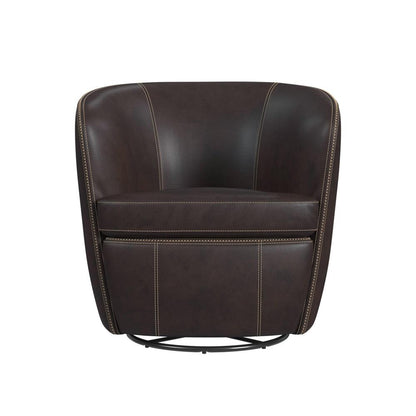 Picket House Furnishings -  Zenith Swivel Chair in Pebble Brown - U-5470-8200-101 veiw 2