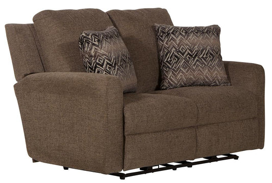 Catnapper - Calvin Power Reclining Loveseat in Otter/Midnight - 61632189419236448 veiw 1