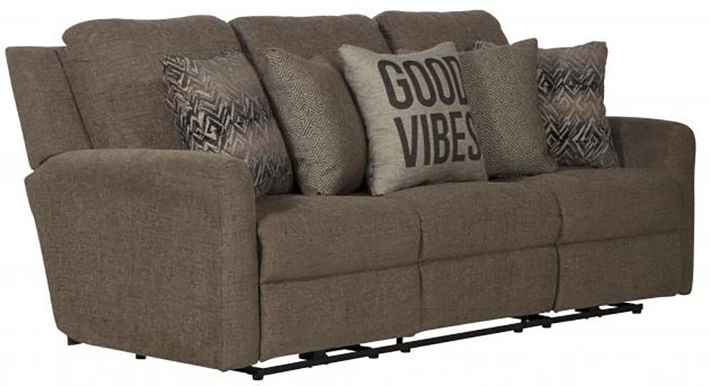 Catnapper - Calvin Power Reclining Sofa in Otter/Midnight - 61631/1894-19/2364-48 veiw 1