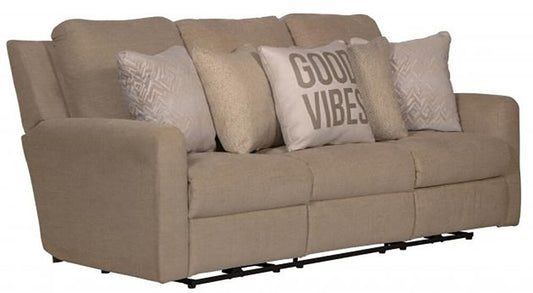 Catnapper - Calvin Power Reclining Sofa in Putty/Sand - 61631/1894-26/2364-26 veiw 1