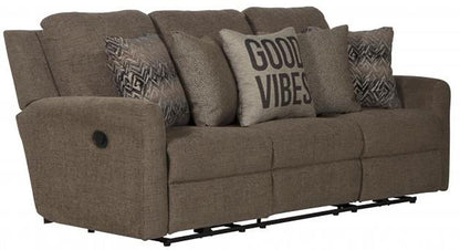 Catnapper - Calvin Reclining Sofa in Otter/Midnight - 1631/1894-19/2364-48 veiw 1