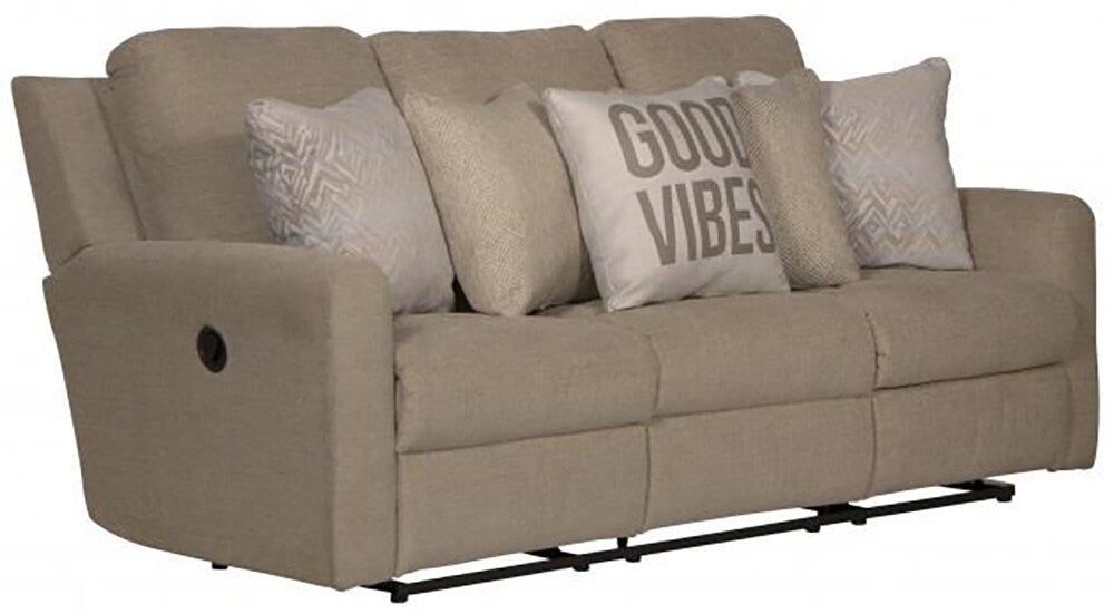 Catnapper - Calvin Reclining Sofa in Putty/Sand - 1631/1894-26/2364-26 veiw 1