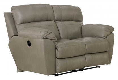 Catnapper - Costa Lay Flat Reclining Loveseat in Putty - 4072/1273-56/3073-56 veiw 1