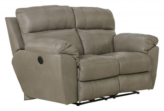 Catnapper - Costa Power Lay Flat Reclining Loveseat in Putty - 64072/1273-56/3073-56 veiw 1