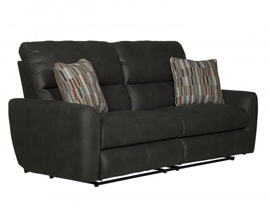 Catnapper - Dorian Reclining Sofa in Charcoal/Nutmeg - 3071/1280-28/2509-28 veiw 1