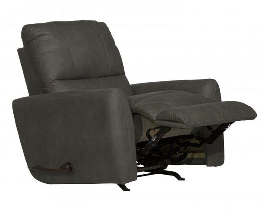 Catnapper - Dorian Rocker Recliner in Charcoal - 30702128028 veiw 1