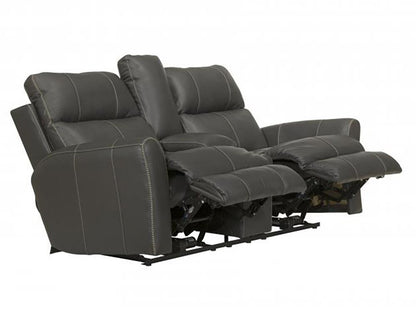 Catnapper - Fredda Power Headrest Power Lay Flat Reclining Console Loveseat w/Zero Gravity in Anthracite - 64489/1225-58/3025-58 veiw 3