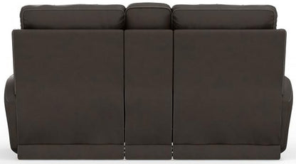 Catnapper - Fredda Power Headrest Power Lay Flat Reclining Console Loveseat w/Zero Gravity in Coffee - 64489/1225-09/3025-09 veiw 4