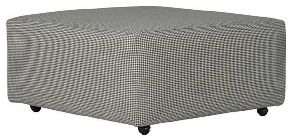 Catnapper - Searsport Castered Cocktail Ottoman in Charcoal - 180-12/2534-58 veiw 1