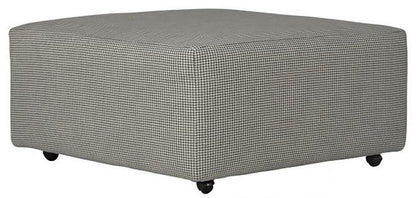 Catnapper - Searsport Castered Cocktail Ottoman in Charcoal - 180-12/2534-58 veiw 1