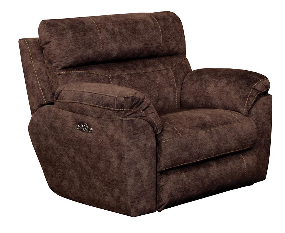 Catnapper - Sedona Power Headrest w/Lumbar Power Lay Flat Recliner in Mocha - 7622207279329 veiw 1