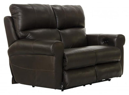 Catnapper - Torretta Power Lay Flat Reclining Loveseat in Chocolate - 64572/1273-89/3073-89 veiw 1