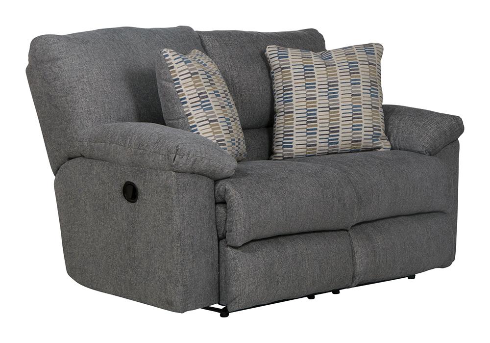 Catnapper - Tyler Reclining Loveseat in Stonewash/Mineral - 1062171043264843 veiw 1