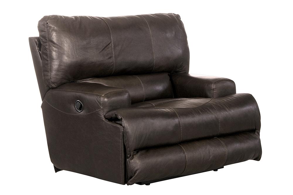 Catnapper - Wembley Lay Flat Recliner in Steel - 45807128328308328 veiw 1