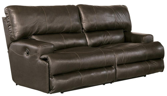 Catnapper - Wembley Lay Flat Reclining Sofa in Steel - 4581/1283-28/3083-28 veiw 1