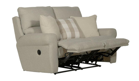 Catnapper - Westport Lay Flat Reclining Loveseat in Cement/Linen - 1212160538253316 veiw 2