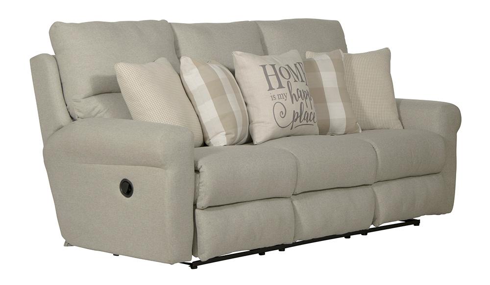 Catnapper - Westport Lay Flat Reclining Sofa in Cement/Linen - 1211160538253316 veiw 1