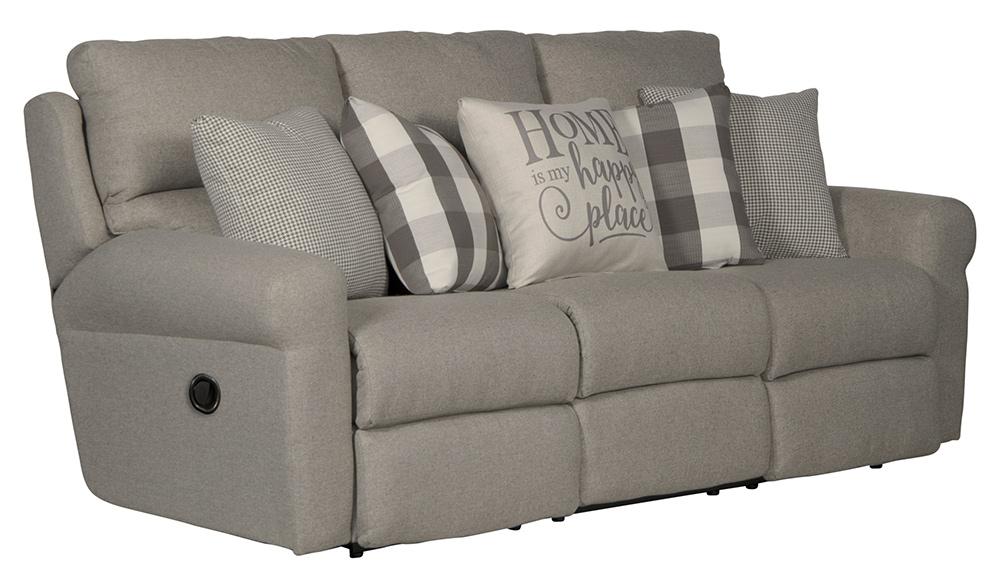 Catnapper - Westport Lay Flat Reclining Sofa in Metal/Charcoal - 1211160558253358 veiw 1