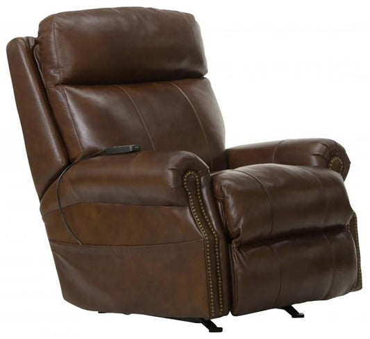 Catnapper - Vito Power Headrest Power Rocker Recliner w/CR3 Heat/Massage/Lumbar in Brown - 64540-2/1269-59/3069-59 veiw 1