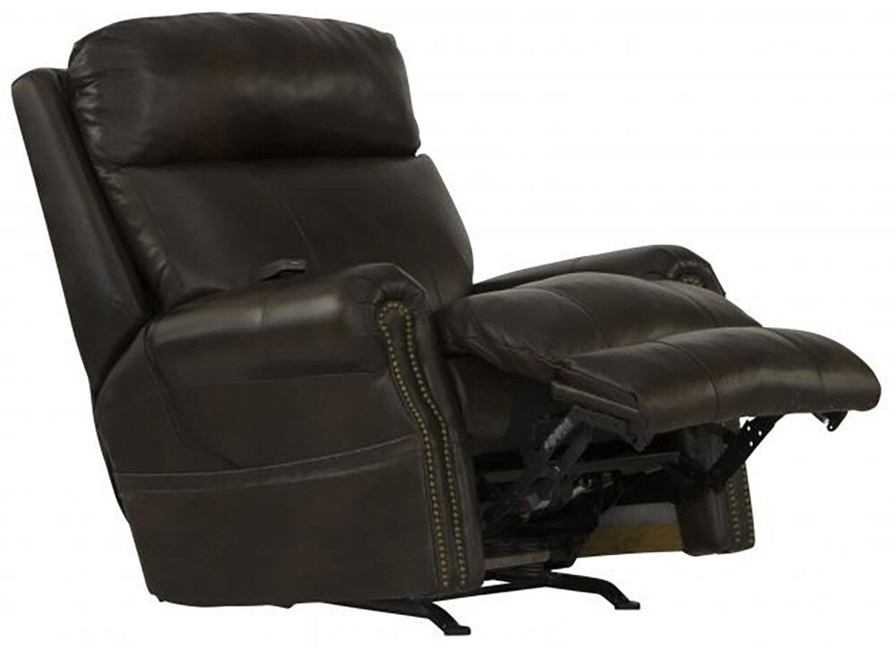 Catnapper - Vito Power Headrest Power Rocker Recliner w/CR3 Heat/Massage/Lumbar in Cocoa - 64540-2/1268-09/3068-09 veiw 2