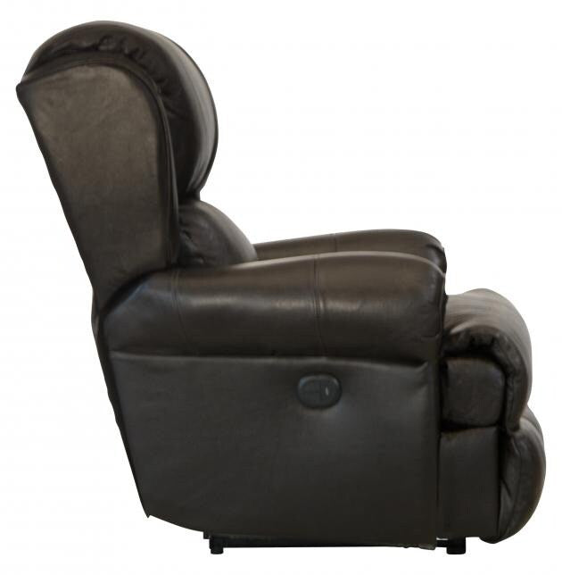 Catnapper - Duncan Power Deluxe Lay Flat Recliner in Chocolate - 64763-7/1283-09/3083-09 veiw 4