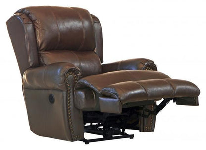 Catnapper - Duncan Power Deluxe Lay Flat Recliner in Walnut - 64763-7/1283-19/3083-19 veiw 1