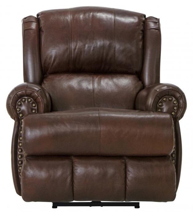 Catnapper - Duncan Power Deluxe Lay Flat Recliner in Walnut - 64763-7/1283-19/3083-19 veiw 3