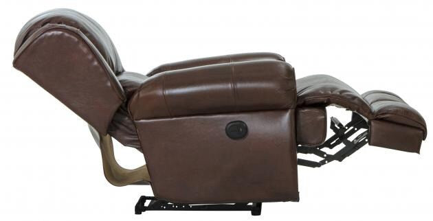 Catnapper - Duncan Power Deluxe Lay Flat Recliner in Walnut - 64763-7/1283-19/3083-19 veiw 6