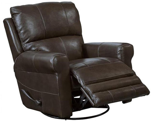Catnapper - Hoffner Swivel Glider Recliner in Chocolate - 4766-5/1283-09/3083-09 veiw 1