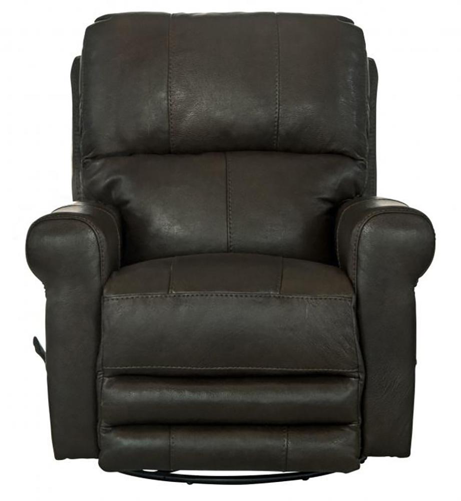 Catnapper - Hoffner Swivel Glider Recliner in Chocolate - 4766-5/1283-09/3083-09 veiw 6