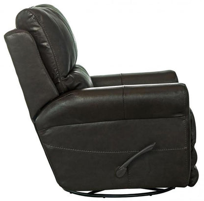 Catnapper - Hoffner Swivel Glider Recliner in Chocolate - 4766-5/1283-09/3083-09 veiw 7