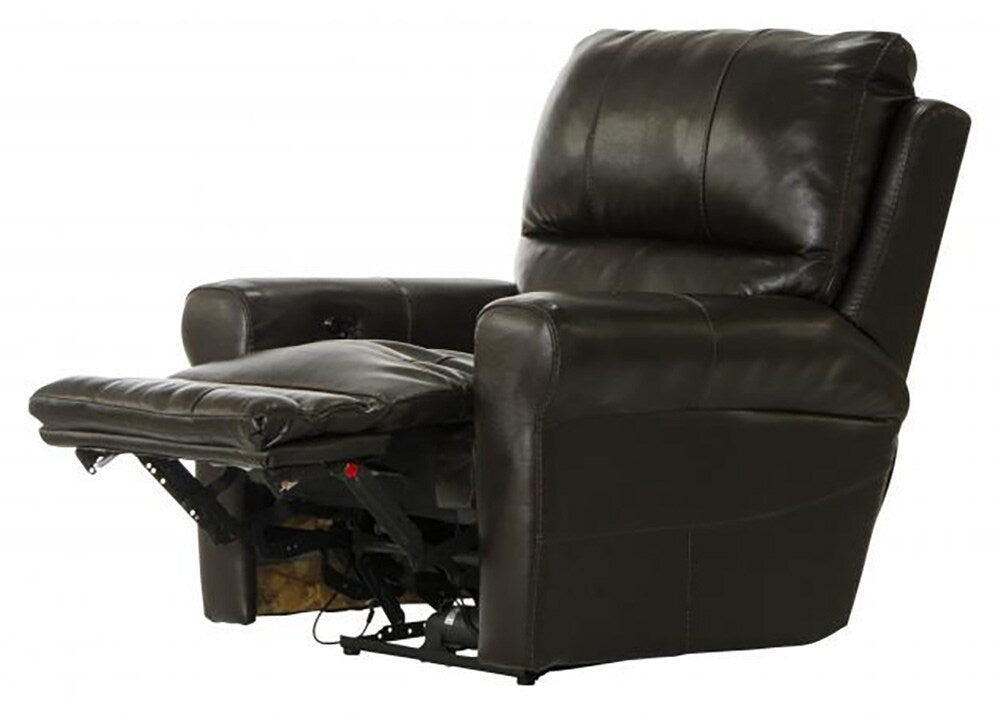Catnapper - Hoffner Power Lay Flat Recliner in Chocolate - 647667128309308309 veiw 1