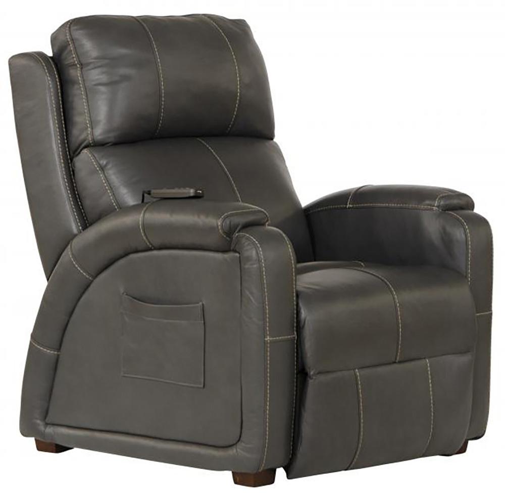 Catnapper - Reliever Power Headrest Power Lay Flat Recliner w/CR3 Heat/Massage/Lumbar/Zero Gravity in Gunmetal - 764795-7/1273-58/3073-58 veiw 1