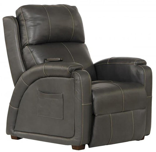 Catnapper - Reliever Power Headrest Power Lay Flat Recliner w/CR3 Heat/Massage/Lumbar/Zero Gravity in Gunmetal - 764795-7/1273-58/3073-58 veiw 1