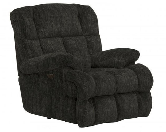 Catnapper - Cirrus Chaise Rocker Recliner in Charcoal - 26302176048 veiw 1