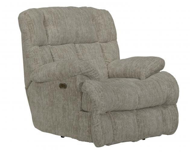 Catnapper - Cirrus Chaise Rocker Recliner in Parchment - 26302176026 veiw 1
