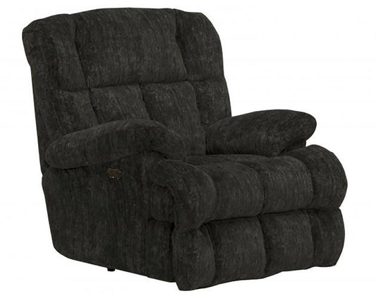 Catnapper - Cirrus Power Lay Flat Chaise Recliner in Charcoal - 62630-7/1760-48 veiw 1