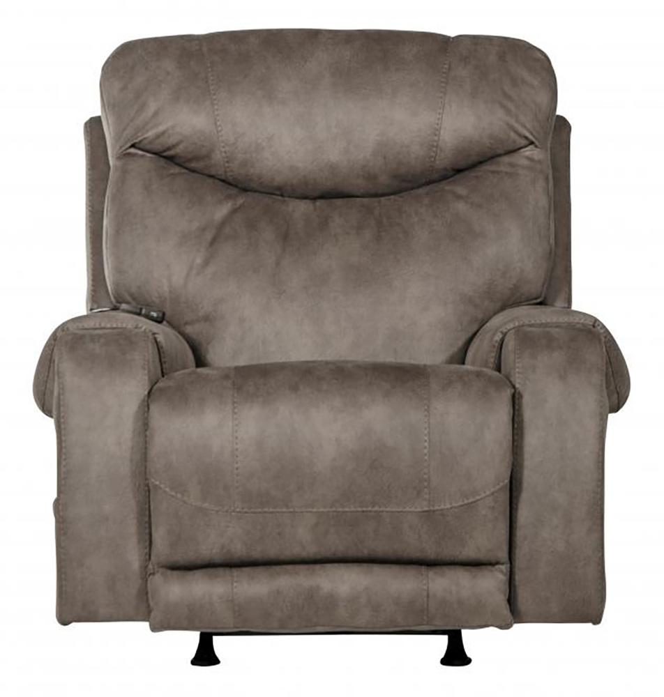 Catnapper - Recharger Power Headrest Power Rocker Recliner w/CR3 Heat/Massage/Lumbar in Charcoal - 64102-2/1428-68 veiw 4