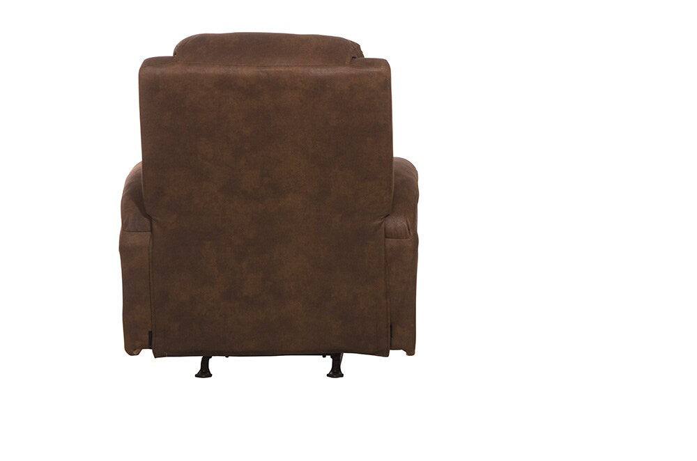 Catnapper - Kyle Rocker Recliner w/Dual Cupholders in Walnut - 4103-2/1429-59 veiw 2