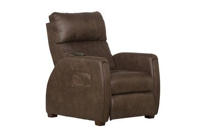Catnapper - Relaxer Power Headrest Power Lay Flat Recliner w/CR3 Heat/Massage/Lumbar/Zero Gravity in Bark - 764106-7/1276-89/1417-89 veiw 1