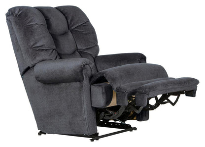 Catnapper - Malone Power Lay Flat Recliner w/ Extended Ottoman in Ink - 642577200823 veiw 1