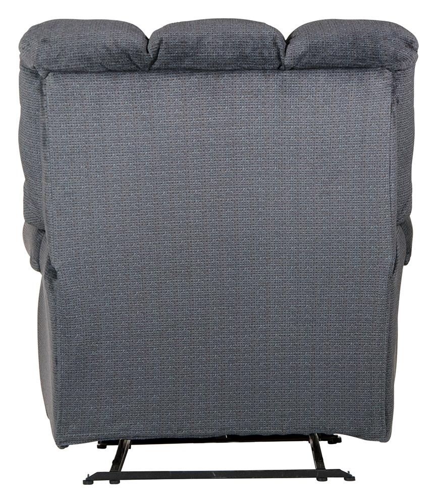 Catnapper - Malone Power Lay Flat Recliner w/ Extended Ottoman in Ink - 642577200823 veiw 2