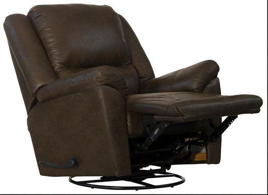 Catnapper - Cole Chaise Swivel Glider Recliner in Mink - 45665140659 veiw 2
