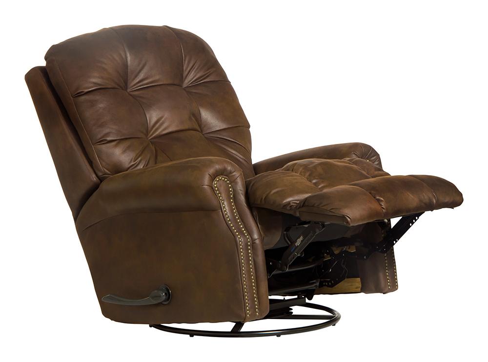 Catnapper - Simpson Swivel Glider Recliner in Walnut - 4569-5/1176-29/1276-29 veiw 2