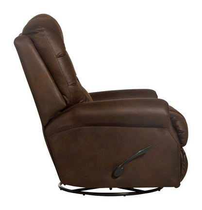 Catnapper - Simpson Swivel Glider Recliner in Walnut - 4569-5/1176-29/1276-29 veiw 4