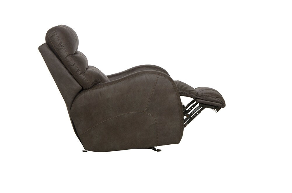 Catnapper - Gadson Power Rocker Recliner in Steel - 64585-2/1176-18/1276-18 veiw 6