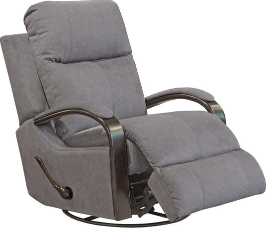 Catnapper - Niles Swivel Glider Recliner in Graphite - 47035279228 veiw 1